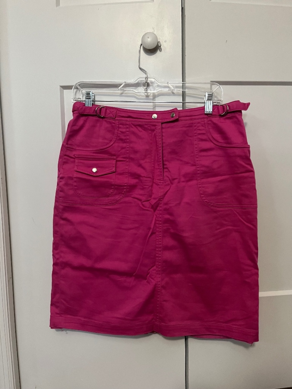Nygard Women's Hot Pink Pencil Skirt